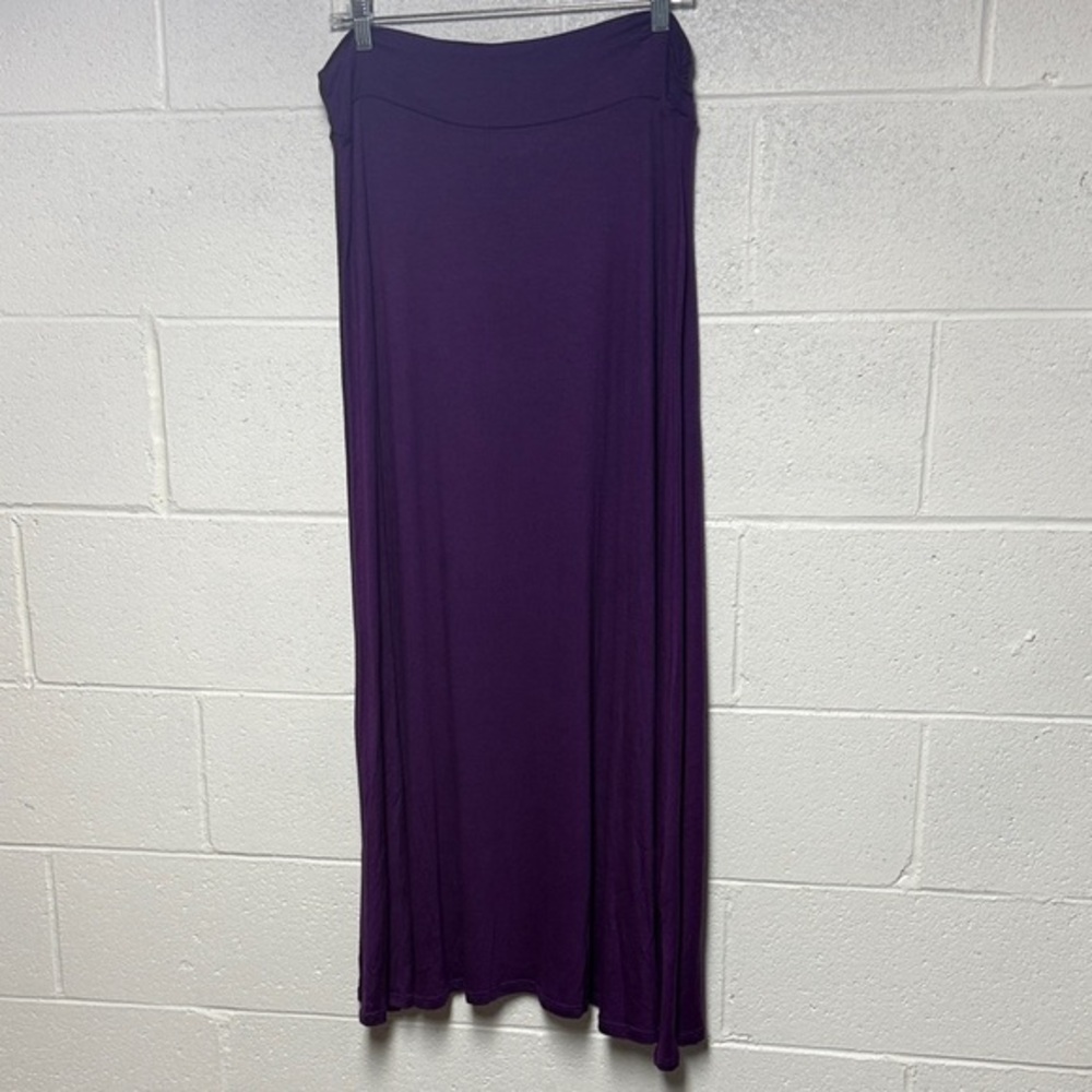Canari Purple Maxi Skirt Lightweight 1X